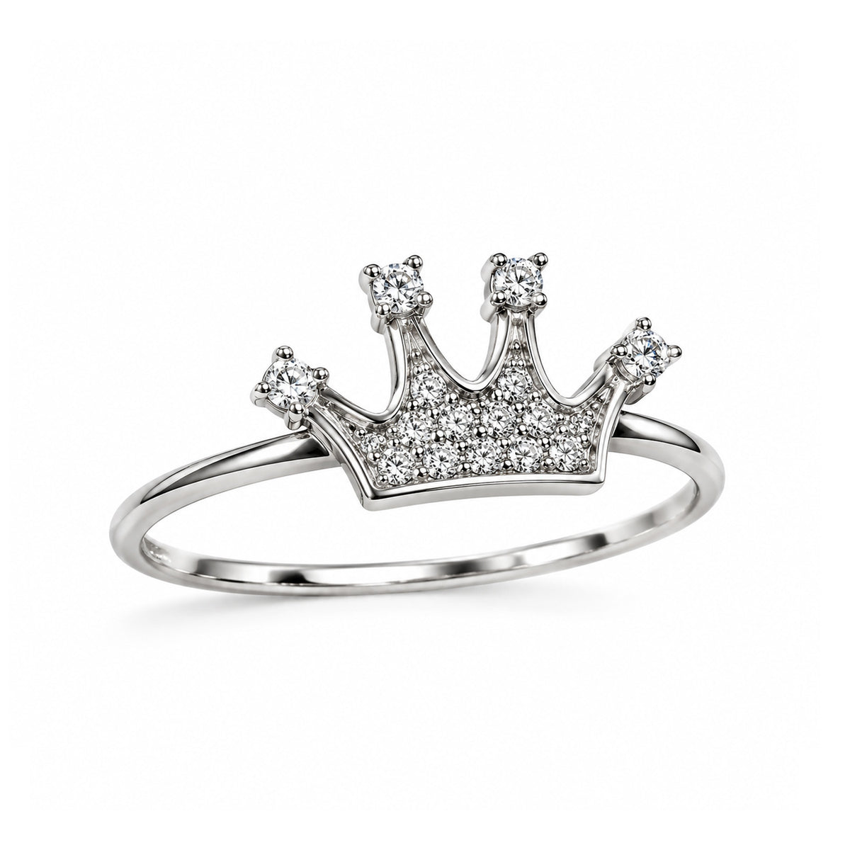 Silver Tiara Ring