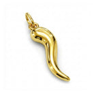 [group: small] Gold Italian Horn Pendant 