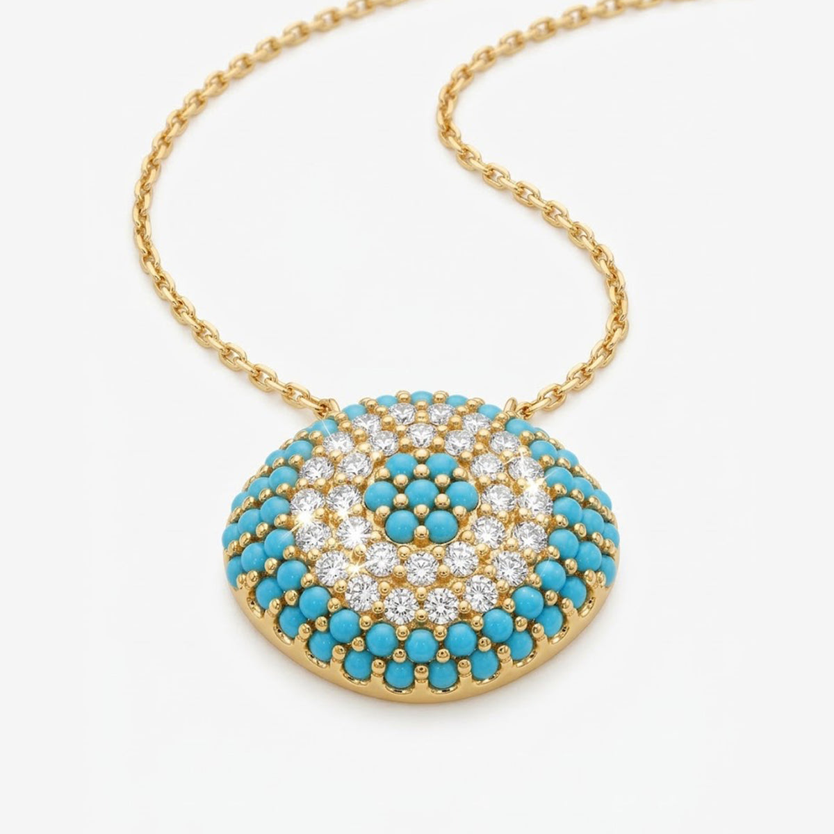 gold evil eye necklace 