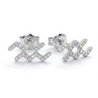 [group: silver-aquarius] silver aquarius zodiac earrings 