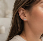 [group: silver-aquarius] silver aquarius zodiac earrings 