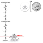 [group: silver-aquarius] silver aquarius zodiac earrings 