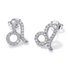[group: silver-leo] silver leo zodiac earring