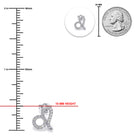 [group: silver-leo] silver leo zodiac earring