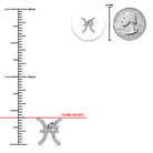 [group: silver-pisces] silver pisces zodiac earring