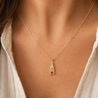 [group: medium] Gold Mano Cornuto Pendant