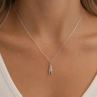 [group:silver-small] Mano Cornuto Necklace