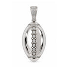 Silver Football Pendant