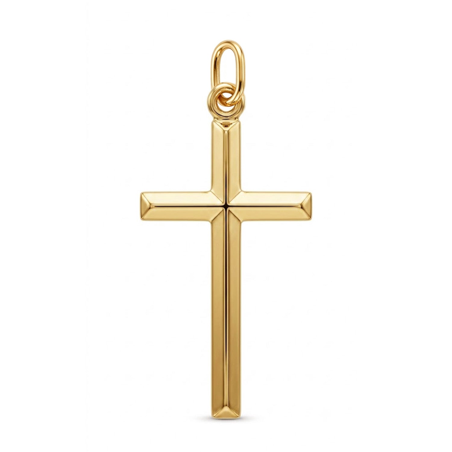 [group: 10k-gold-small] Gold Cross Pendant 