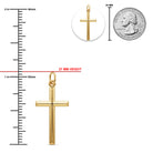 [group: 10k-gold-small] Gold Cross Pendant 
