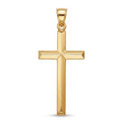 [group: 10k-gold-large] Gold Cross Pendant 