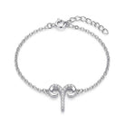 [group: ari] silver aries bracelet