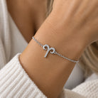 [group: ari] silver aries bracelet