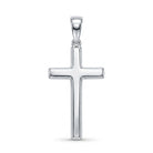 silver cross pendant 