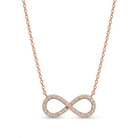 [group:rg] infinity necklace with cz stones 