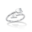 silver arrow ring 