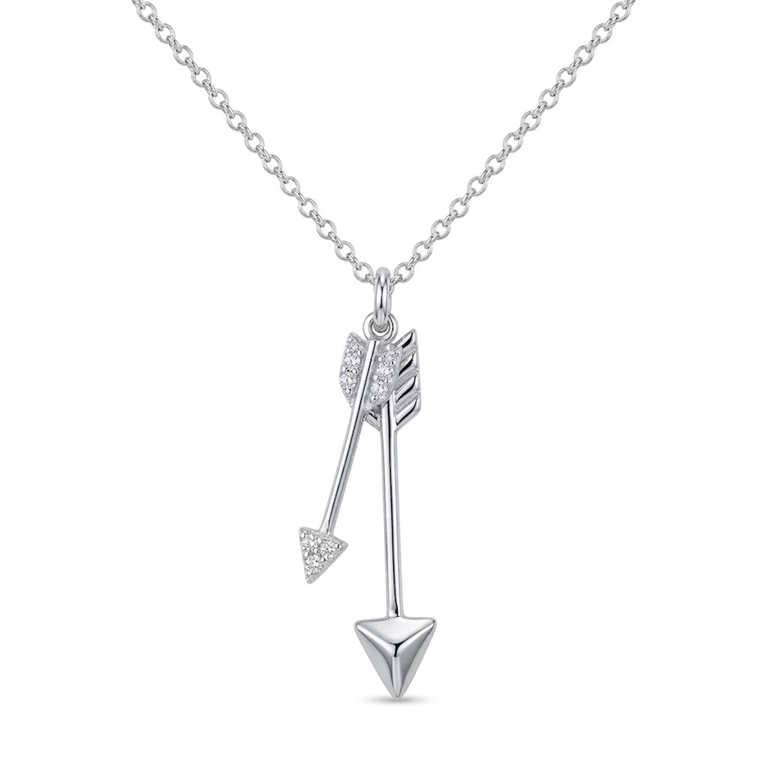 Silver Arrow Necklace 