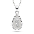 Silver Saint Jude Pendant 