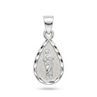 Silver Saint Jude Necklace 