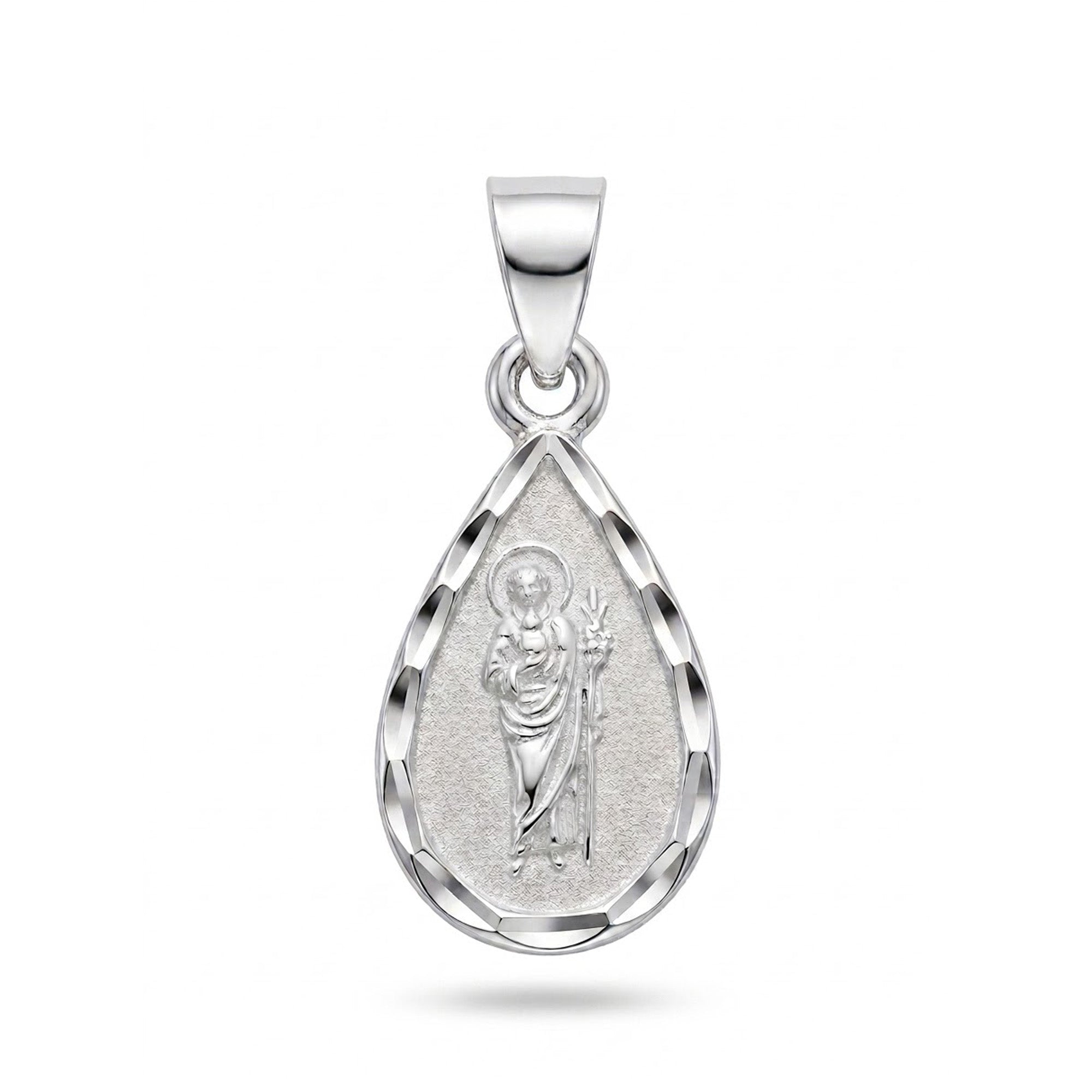 Silver Saint Jude Necklace 
