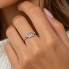 Silver Tiara Ring