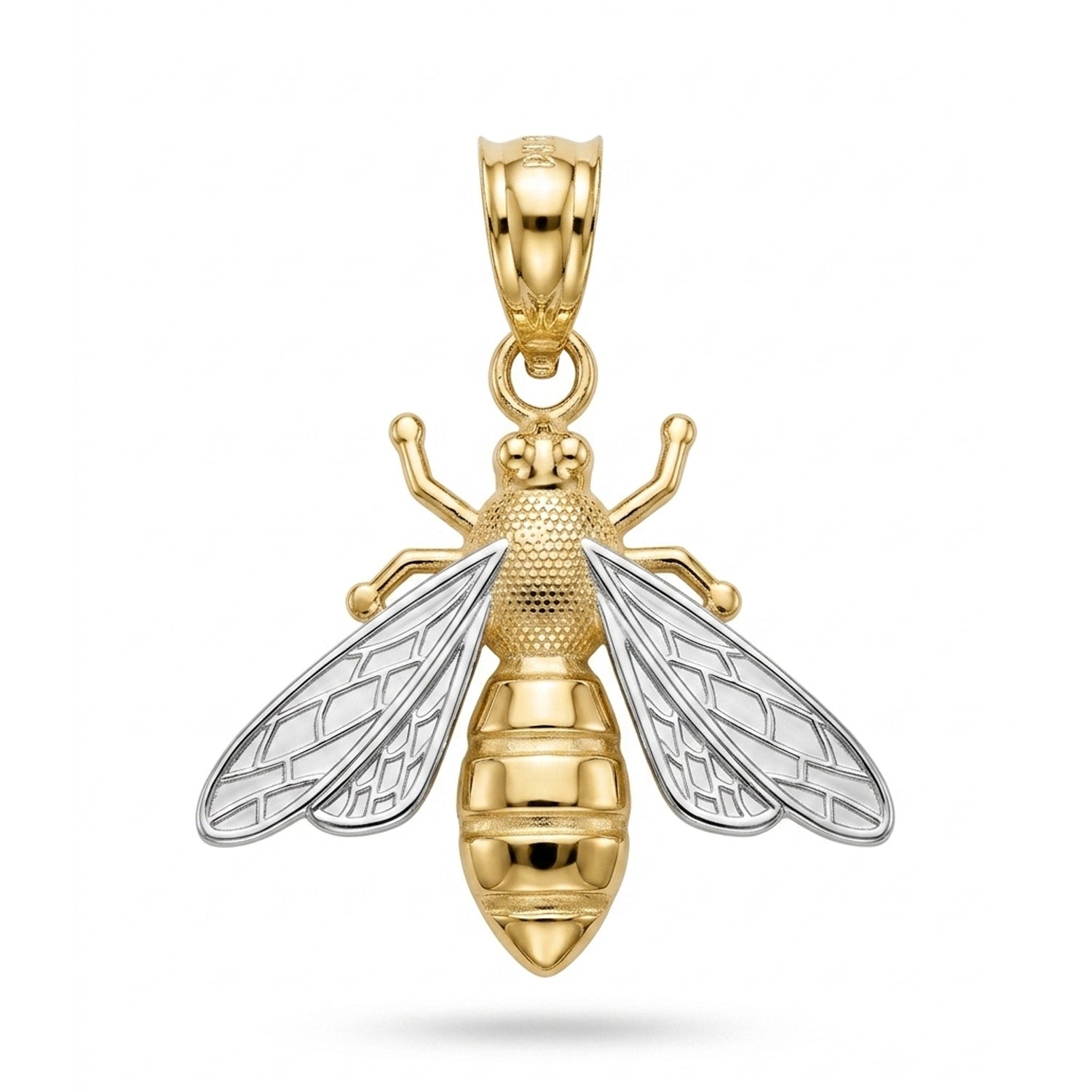 Gold Wasp Bee Pendant