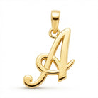 [group:a-10k-gold] Initial A Gold Pendant 