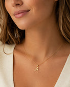 [group:a-10k-gold] Initial A Gold Pendant 