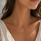 [group:b-10k-gold] Initial B Gold Pendant 