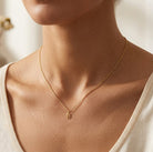 [group:b-10k-gold] Initial Pendant 
