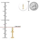 [group:i-10k-gold] Initial Pendant 