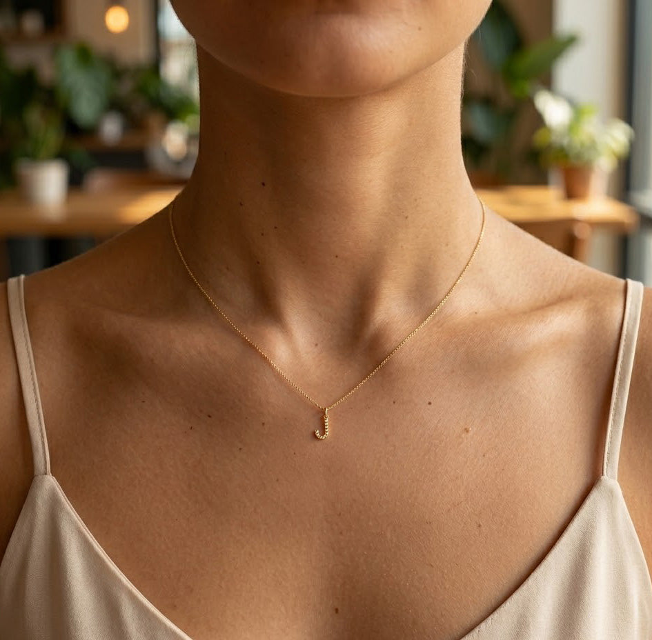 [group:j-10k-gold] Initial Pendant 