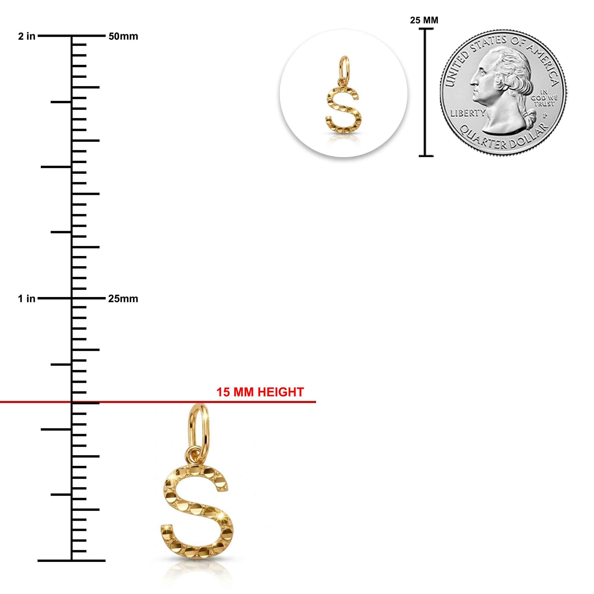 [group:s-10k-gold] Initial Pendant 