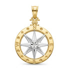 [group: large] Gold Compass Pendant
