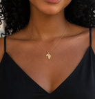 [group:10k-gold] 10 karat gold lion pendant 