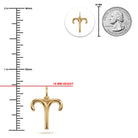 [group: aries] Gold aries zodiac pendant 