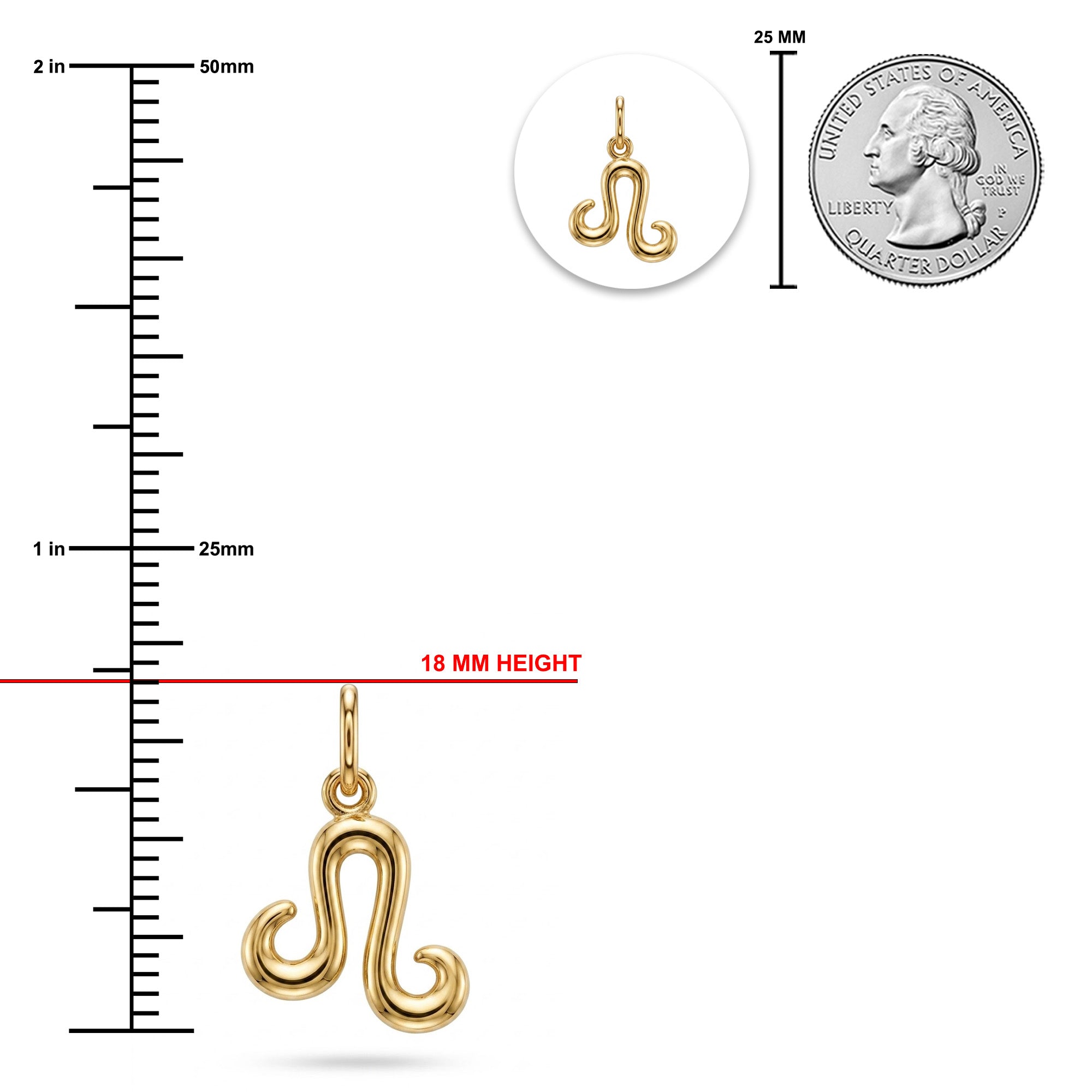 [group: leo] Gold leo zodiac pendant 