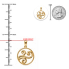 [group: wind] Gold wind Pendant