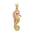 gold seahorse pendant 
