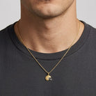[group:large] gold football helmet pendant 